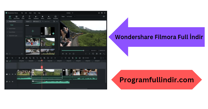 Wondershare Filmora 13.6 Full İndir Son Sürüm!